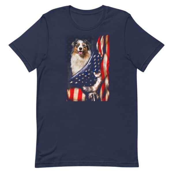 Australian Shepherd American Pride Shirt